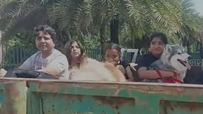 কোটি টাকার আট্টালিকা জলের তলায়, ট্রাক্টরে করে পালালেন সিইও