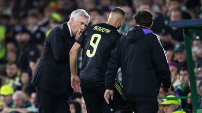 UCL 2022-23: 'Benzema's injury seems not so serious' - Ancelotti after Madrid's 3-0 Celtic dominance
