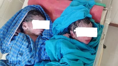 ಪ್ರವಾಹದಿಂದ ಸೇತುವೆ ಮುಳುಗಡೆ: ಮಹಿಳೆಯ ಸಹಾಯಕ್ಕೆ ಬಂದ ನಿವೃತ್ತ ನರ್ಸ್, ಸುಸೂತ್ರ ಹೆರಿಗೆ!