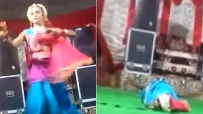 மேடையில் ஆடிக்கொண்டிருந்த போதே மாரடைப்பு.. சுருண்டு விழுந்து துடிதுடித்து உயிரிழந்த நடன கலைஞர்.