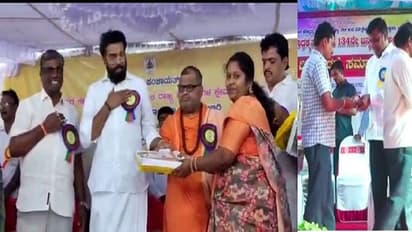 ಬಳ್ಳಾರಿ ಲಾಜಿಕ್ ರಾಜಕೀಯ: ಒಬ್ರು ಸೀರೆ ಕೊಟ್ರೆ, ಮತ್ತೊಬ್ರು ಬೆಳ್ಳಿ ಕಾಯಿನ್ ಕೊಟ್ರು!