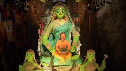 পঞ্চমী থেকে দশমী শুধুই মহালয়া, উল্টোডাঙা কর বাগানের পুজোতে এমনই অভিনব থিম