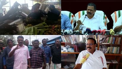 സംസ്ഥാന സെക്രട്ടറി തൊഴിലാളികൾക്കൊപ്പം, ജില്ലാ സെക്രട്ടറി മേയർക്കൊപ്പവും; ഓണസദ്യ വലിച്ചെറിഞ്ഞതിൽ രണ്ടഭിപ്രായം