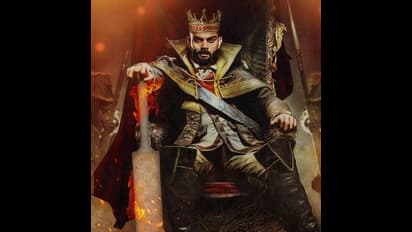 ICC ने विराट को कैसे किया सैल्यूट, KKR ने किंग कोहली को कुछ यूं दी सलामी, फैंस बोल- 'किंग इज किंग'