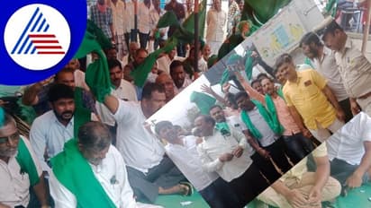 ಆಡಳಿತ ವೈಫಲ್ಯ ಖಂಡಿಸಿ ಶಾಸಕರ ಕಚೇರಿಗೆ ಮುತ್ತಿಗೆ; ಇನ್ನೊಂದೆಡೆ ರೈತ ಸಂಘದ ವಿರುದ್ಧವೇ ಪ್ರತಿಭಟನೆ!