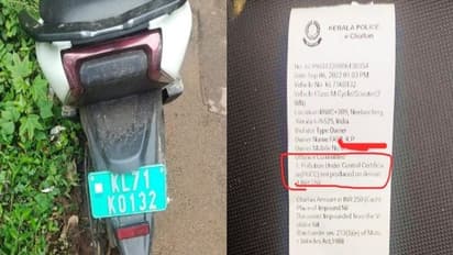 केरल पुलिस ने फिर किया गजब कारनामा, सोशल मीडिया पर फोटो हुई वायरल, लोगों ने नितिन गडकरी से कहा- अब आप दखल दें