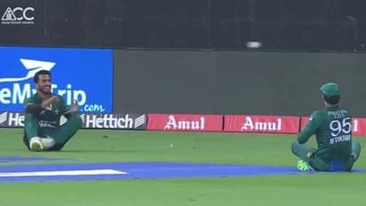 കൂട്ടിയിടിക്കാതെ രക്ഷപ്പെട്ടു! പിന്നാലെ ഇഫ്തികറിനൊപ്പം ഹാസന്‍ അലിയുടെ രസകരമായ ആഘോഷം- വീഡിയോ കാണാം