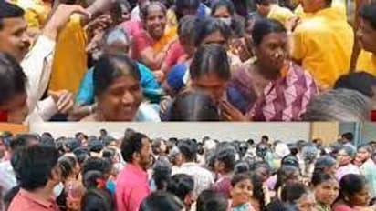 ”ஒரு ரூபாய்க்கு ஒரு புடவை”.. ஜவுளிக்கடையில் அலைமோதிய பெண்கள் கூட்டம்.. எங்கு தெரியுமா..?