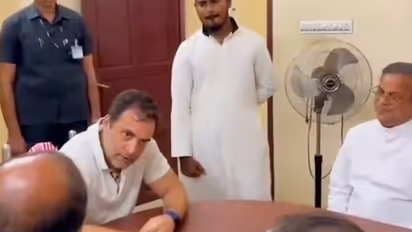 വിദ്വേഷ പ്രസംഗത്തിന് അറസ്റ്റിലായ പാസ്റ്ററുമായി രാഹുൽഗാന്ധിയുടെ കൂടിക്കാഴ്ച; ആയുധമാക്കി ബിജെപി