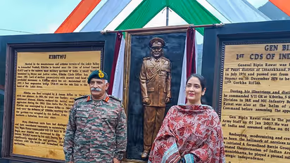 Arunachal Pradesh: Military camp, road in Kibithu named after India's first CDS General Bipin Rawat