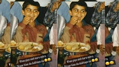 Virat Kohli Post ತಿನ್ನಿ, ಆನಂದಿಸಿ ಆದ್ರೆ ಯಾರನ್ನೂ ನೋಯಿಸಬೇಡಿ, ಬಾಲ್ಯದ ಫೋಟೋ ಜೊತೆ ಕೊಹ್ಲಿ ಮಾರ್ಮಿಕ ಮಾತು!