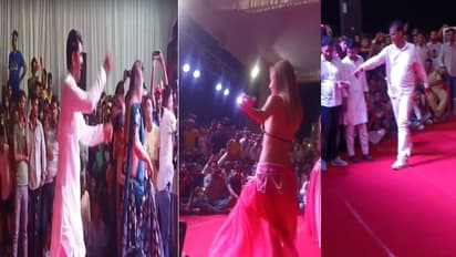 बेटे के जन्मदिन पर मिनिस्टर ने कराया अश्लील डांस के गांव वालों का मनोरंजन, मंत्री खुद कर रहे थे ऐसा काम