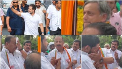 ജനക്കൂട്ടം കാത്തുനിന്നു, രാഹുൽ എത്തിയില്ല, വിശ്വാസ്യത ഇല്ലാതാക്കുന്നതെന്ന് ശശി തരൂര്, ക്ഷമാപണം നടത്തി സുധാകരൻ