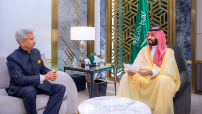 EAM visit Saudi "ವಿಶ್ವಸಂಸ್ಥೆ ಭದ್ರತಾ ಮಂಡಳಿಯ  ಖಾಯಂ ಸದಸ್ಯತ್ವಕ್ಕೆ ಭಾರತ ಅರ್ಹ" 