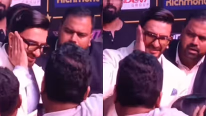 VIRAL Video: Ranveer Singh gets slapped by a fan at SIIMA Awards 2022 (WATCH)