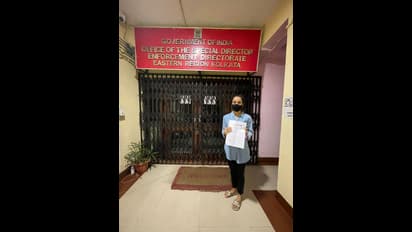 মধ্যরাতের পর ফের দুপুরে ইডি-র দফতরে অভিষেকের শ্যালিকা মেনকা গম্ভীর, তলবের সময় ছাপানোর ভুল স্বীকার করল ইডি