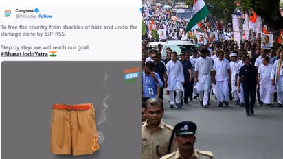 'കോൺഗ്രസിലെ പൂർവ പിതാക്കൻമാർ ശ്രമിച്ചിട്ടും ഇല്ലാതാക്കാൻ ആയില്ല'; രാഹുലിനെതിരെ ആർഎസ്എസ്