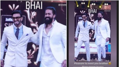 ಯಶ್ ಜೊತೆಗಿನ ಫೋಟೋ ಶೇರ್ ಮಾಡಿದ ರಣ್ವೀರ್ ಸಿಂಗ್: 'ಕೆಜಿಎಫ್' ಸ್ಟಾರ್ ರಿಯಾಕ್ಷನ್ ಹೀಗಿದೆ