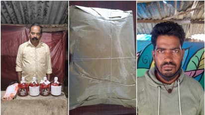 കര്ണാടകയില് നിന്ന് മദ്യം, കഞ്ചാവുമായി ഒറീസ സ്വദേശി; സംശയം തോന്നി പരിശോധന, രണ്ട് പേര് പിടിയില്