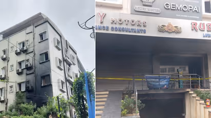 எலெக்ட்ரிக் பைக் ஷோரூமில் பயங்கர தீ விபத்து.. சென்னையை சேர்ந்தவர் உட்பட 8 பேர் உடல் கருகி பலி..!