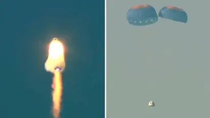 Jeff Bezos' Blue Origin suffers rocket failure during uncrewed NS-23 mission