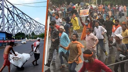 পুলিশের ব্যারিকেডে বন্ধ হাওড়া ব্রিজ, মঙ্গলবার গন্তব্যে যেতে ৭০৫ মিটার হাঁটলেন নিত্যযাত্রীরা