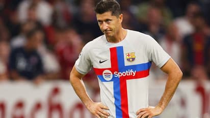 Champions League: Barcelona's Lewandowski focused on future after 'tough evening' against Bayern Munich