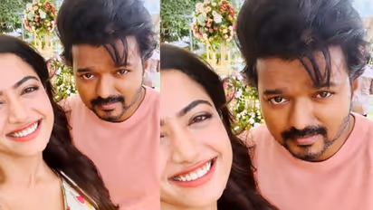 #Rashmika: విజయ్ తో రష్మిక లవ్లీ సెల్ఫీ.. ఇంటర్నెట్‌ని ఊపేస్తున్న పిక్‌.. 