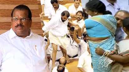 'ശിവൻകുട്ടിയെ തല്ലി വീഴ്ത്തി ബോധംകെടുത്തി, വനിതാ എംഎൽഎമാരെ കയറിപ്പിടിച്ചു'; യുഡിഎഫിനെതിരെ ജയരാജൻ  