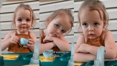 Viral Video:അമ്മയ്ക്ക് ചോക്ലേറ്റ്  മില്‍ക്ക് ടീ ഉണ്ടാക്കി നല്‍കി കുരുന്ന്; രസകരം ഈ വീഡിയോ