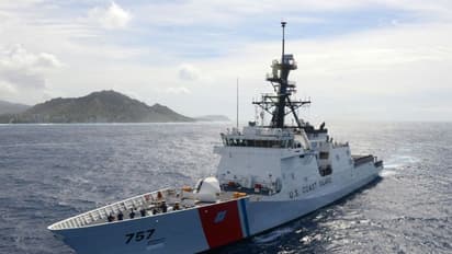 சென்னை துறைமுகம் வந்த அமெரிக்க போர்கப்பல்.. வாயை பிளக்க வைக்கும் USCGC Midgett யின் அம்சங்கள்..