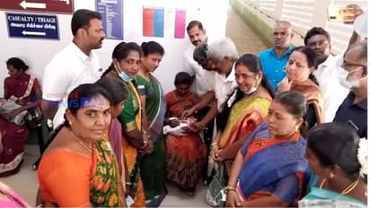 பிரதமர் மோடி பிறந்த நாளில் திருச்சியில் இன்று பிறந்த முதல் குழந்தைக்கு தங்க மோதிரம்!!