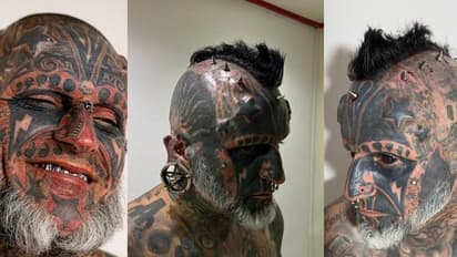 'പിശാചായി' മാറാന് കഠിനശ്രമം; ഒടുവില് തലയോട്ടിയില് കൊമ്പുകള് വച്ചുപിടിപ്പിച്ചു!