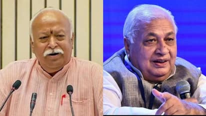 മോഹൻ ഭാഗവതുമായി ഗവർണർ ആരിഫ് മുഹമ്മദ് ഖാൻ കൂടിക്കാഴ്ച നടത്തി