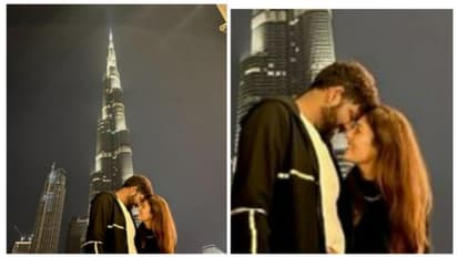 புர்ஜ் கலிஃபா கோபுரம் முன்பு பிறந்தநாளை கொண்டாடிய விக்னேஷ் சிவன்!