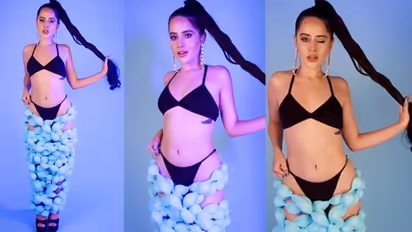 उर्फी जावेद ने कुछ ऐसे अंदाज़ में मारी आंख कि लोग बोल उठे- छी! शर्म कर