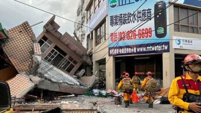 തായ്വാനിൽ വൻ ഭൂചലനം, ട്രെയിൻ പാളം തെറ്റി, കെട്ടിടങ്ങൾ തകർന്നു