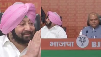 അമരീന്ദര് സിംഗ് ബിജെപിയില് ചേര്ന്നു; സ്വന്തം പാര്ട്ടിയെ ലയിപ്പിച്ചു