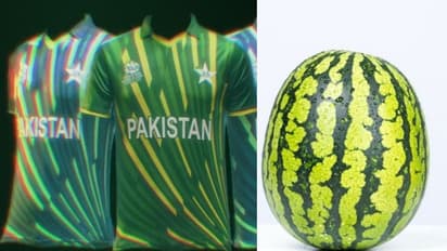పుచ్చకాయలా పాకిస్తాన్ టీ20 ప్రపంచకప్ జెర్సీ.. ఆటాడుకుంటున్న నెటిజన్లు