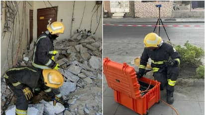 സൗദി അറേബ്യയില്‍ കെട്ടിടം തകര്‍ന്ന് ഒരാള്‍ മരിച്ചു