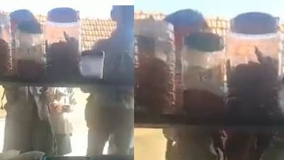 SC ಮಕ್ಕಳಿಗೆ ತಿಂಡಿ, ಚಾಕಲೇಟ್ ಮಾರಾಟ ನಿಷೇಧ: ಅಂಗಡಿಯವ ಸೇರಿ ಇಬ್ಬರ ಬಂಧನ: ವಿಡಿಯೋ ವೈರಲ್