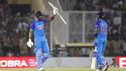 হার্দিক-রাহুল-সূর্যকমারদের বিধ্বংসী ব্যাটিং, অস্ট্রেলিয়াকে ২০৯ রানের চ্যালেঞ্জিং টার্গেট দিল ভারত