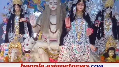 দশভূজা নয় দেবী এখানে হরগৌরী, ১০৪ বছরের ঐতিহ্যময় ইতিহাসের সাক্ষী হাওড়ার মাকড়দহ শ্রীমানী বাড়ির পুজো