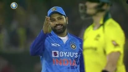 'നിന്ന് താളം ചവിട്ടാതെ കയറി പോടോ';  സ്റ്റീവ് സ്മിത്തിന് രോഹിത് ശര്‍മ നല്‍കിയ യാത്രയയപ്പ്-വീഡിയോ