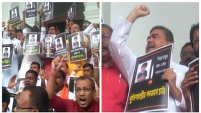 মুখ্যমন্ত্রীর পদত্যাগের দাবিতে সরব বিরোধীরা, শান্তিনিকেতনে শিশুখুনের ঘটনার প্রতিবাদে উত্তপ্ত বিধানসভা চত্ত্বর