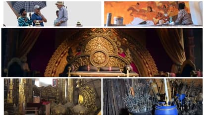 பிரமிப்பின் உச்சம்... 'பொன்னியின் செல்வன்' அரண்மனை முதல் அரியாசனம் வரை உருவான விதம்! BTS வீடியோ!