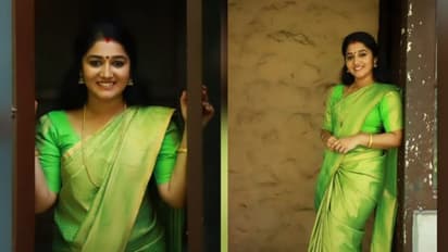 'പച്ചക്കിളി'യായി പ്രേക്ഷകരുടെ സ്വന്തം 'ശ്രീ'; ലൊക്കേഷൻ ചിത്രങ്ങൾ ഏറ്റെടുത്ത് ആരാധകർ