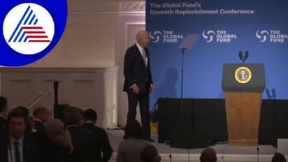 ಅಮೆರಿಕಾ ಅಧ್ಯಕ್ಷರಿಗೆ ಏನಾಯ್ತು? ಸ್ಟೇಜ್‌ನಲ್ಲೇ ಅತ್ತಿತ್ತ ವಾಲಿದ Joe Biden... ವಿಡಿಯೋ ವೈರಲ್