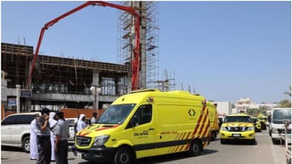 യുഎഇയില് നിര്മ്മാണത്തിലിരുന്ന പള്ളി തകര്ന്ന് നിരവധി പേര്ക്ക് പരിക്ക്