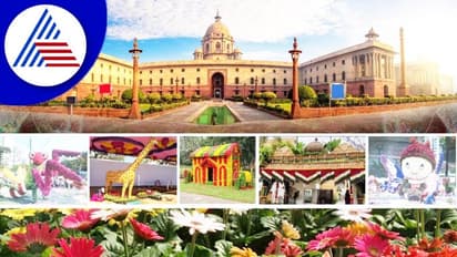 Dasara Flower Show 2022: ಗಾಜಿನ ಮನೆಯಲ್ಲಿ ರಾಷ್ಟ್ರಪತಿ ಭವನ ನಿರ್ಮಾಣ